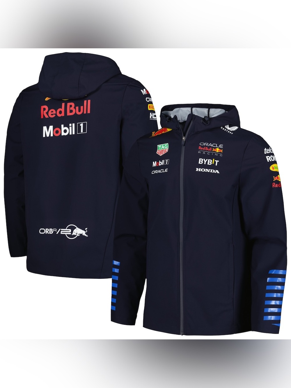 NWT Castore Red Bull Racing F1 Team 2024 Full Zip Hooded Sweatshirt size XL
